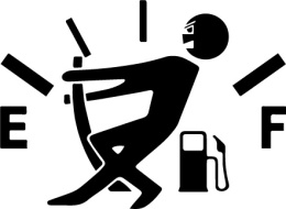 Empty fuel