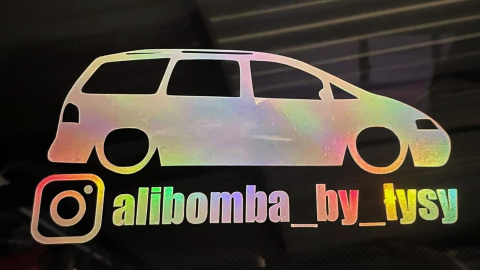 Vlepka Instagram z własnym tekstem