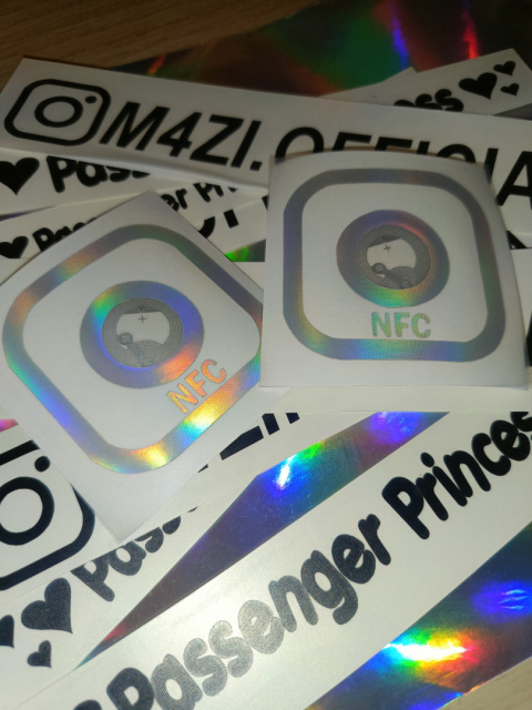 Vlepka NFC IG